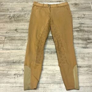 Piper by Smartpak Women’s Pants Equestrian Horse Tan Khaki Size 32 L Silicone‎